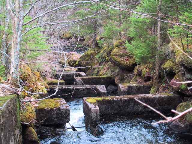 Cape Breton Living Photo of the Week Memories: 2002 Grand River Falls The old Fish Ladder.